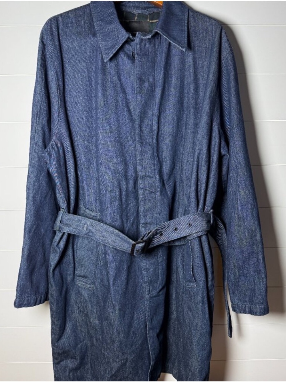 Banana Republic Denim Trench Coat